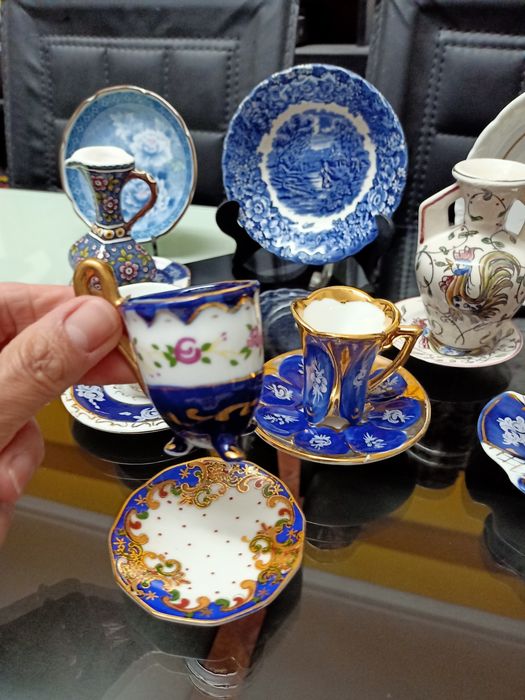 Lousas chávenas coleção Antiguidades