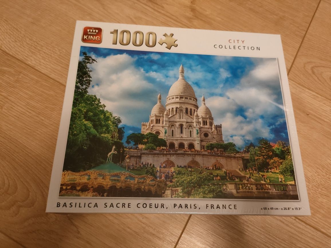 Puzzle 1000 Basilica Sacred Coeur Nowe