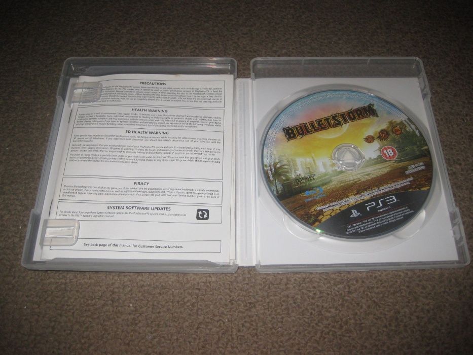 Jogo "Bulletstorm" para PS3/Completo!