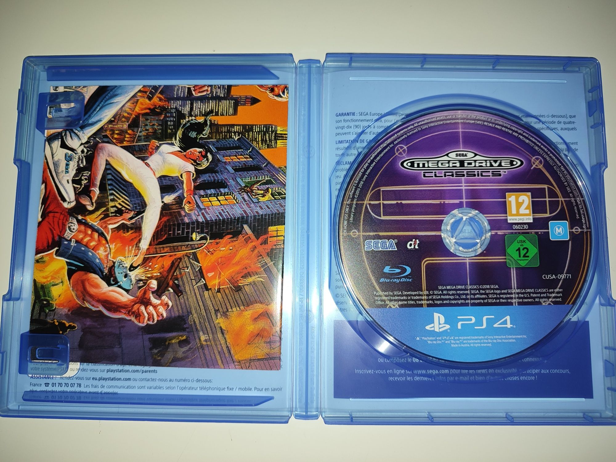 Gra Ps4 Sega Mega Drive Classics gry PlayStation 4 Sonic Rayman Spyro