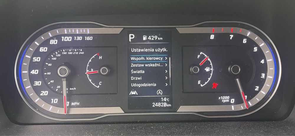 Hyundai Kia USA konwersja licznik mapy polski jezyk B1670, B1676 crash