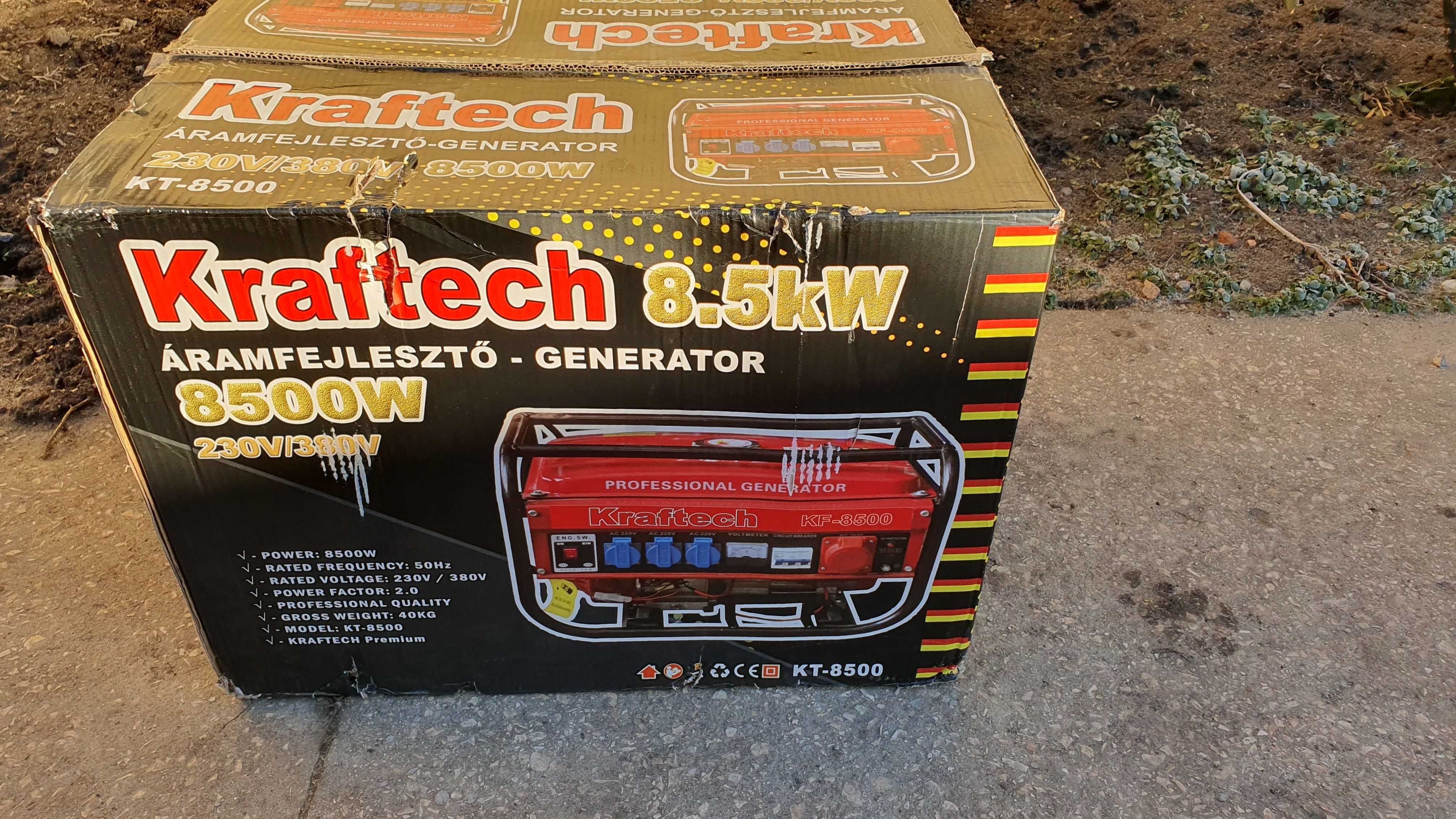 Продам генератор Kraftech 8, 5 kW