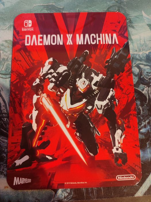 Daemon X Machina metal plate