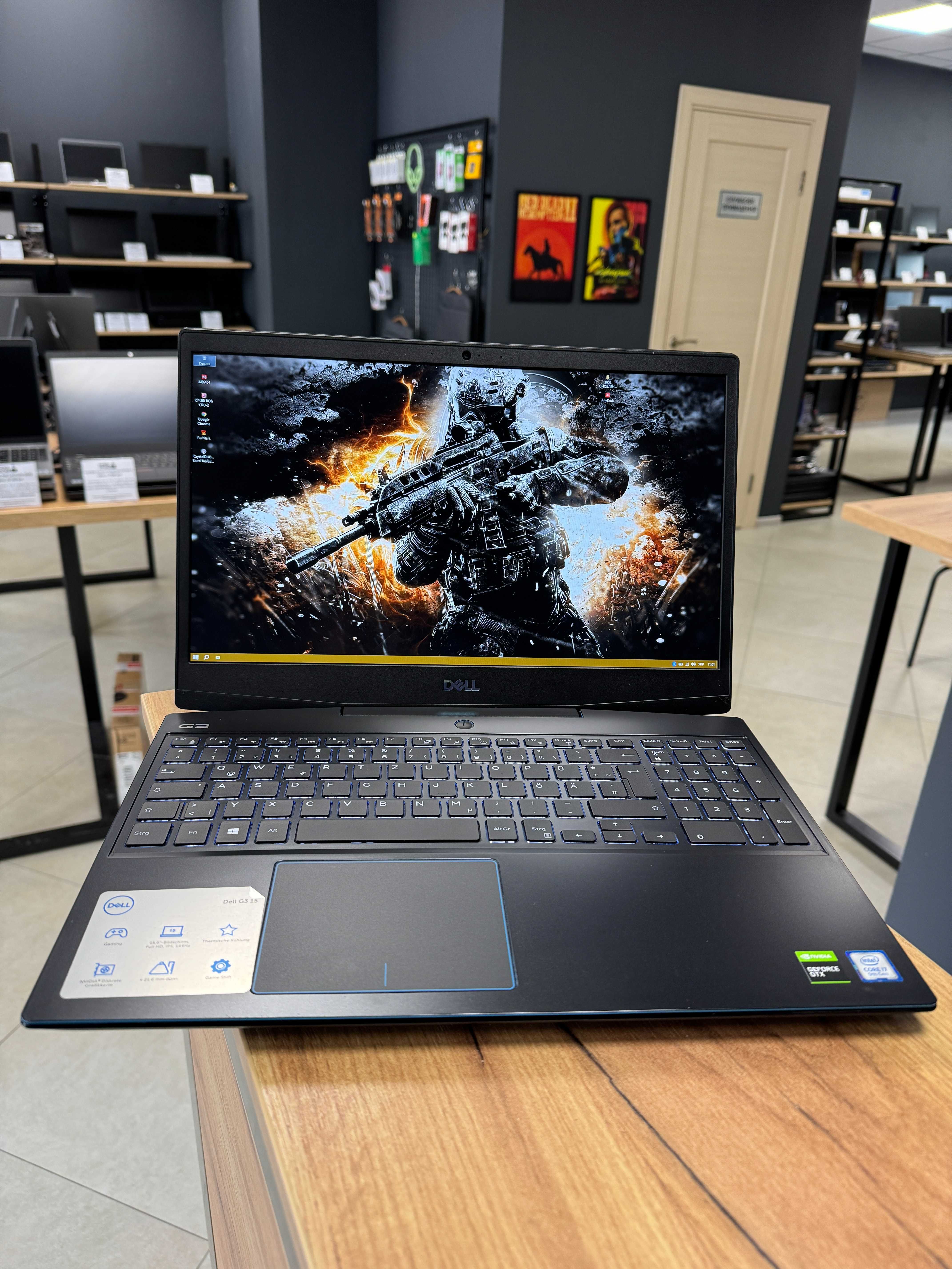 Ігровий Dell G3 - i7 9750H/GTX 1660Ti 6 GB/16 GB/256 NVME + HDD/144 Гц