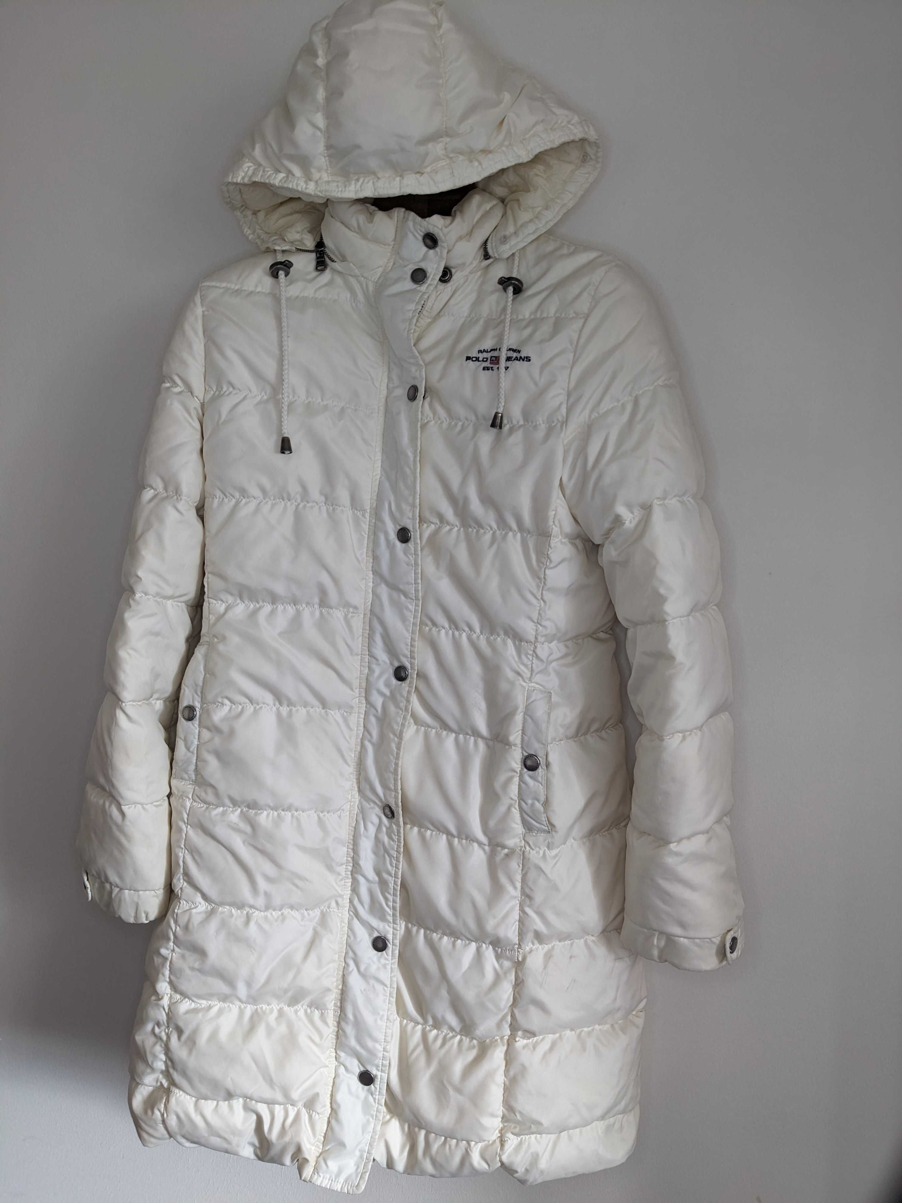 Пуховая Polo Ralph Lauren куртка пальто
размер  М .
