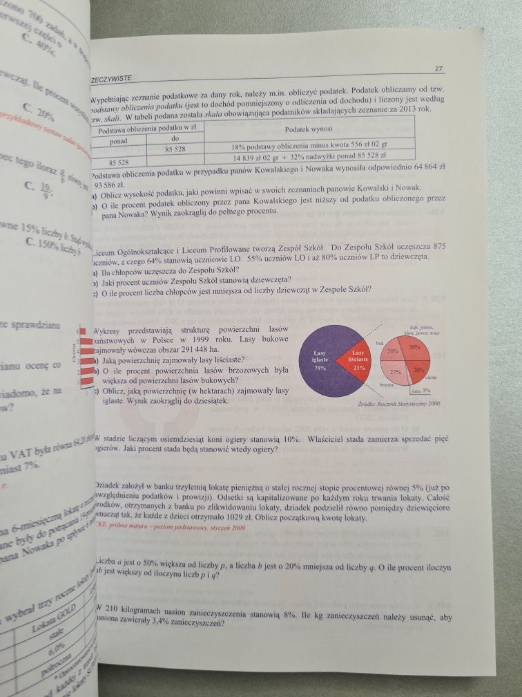 Matura z matematyki - poziom podstawowy - część pierwsza