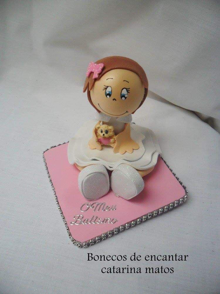 Topo bolo batizado/comunhao