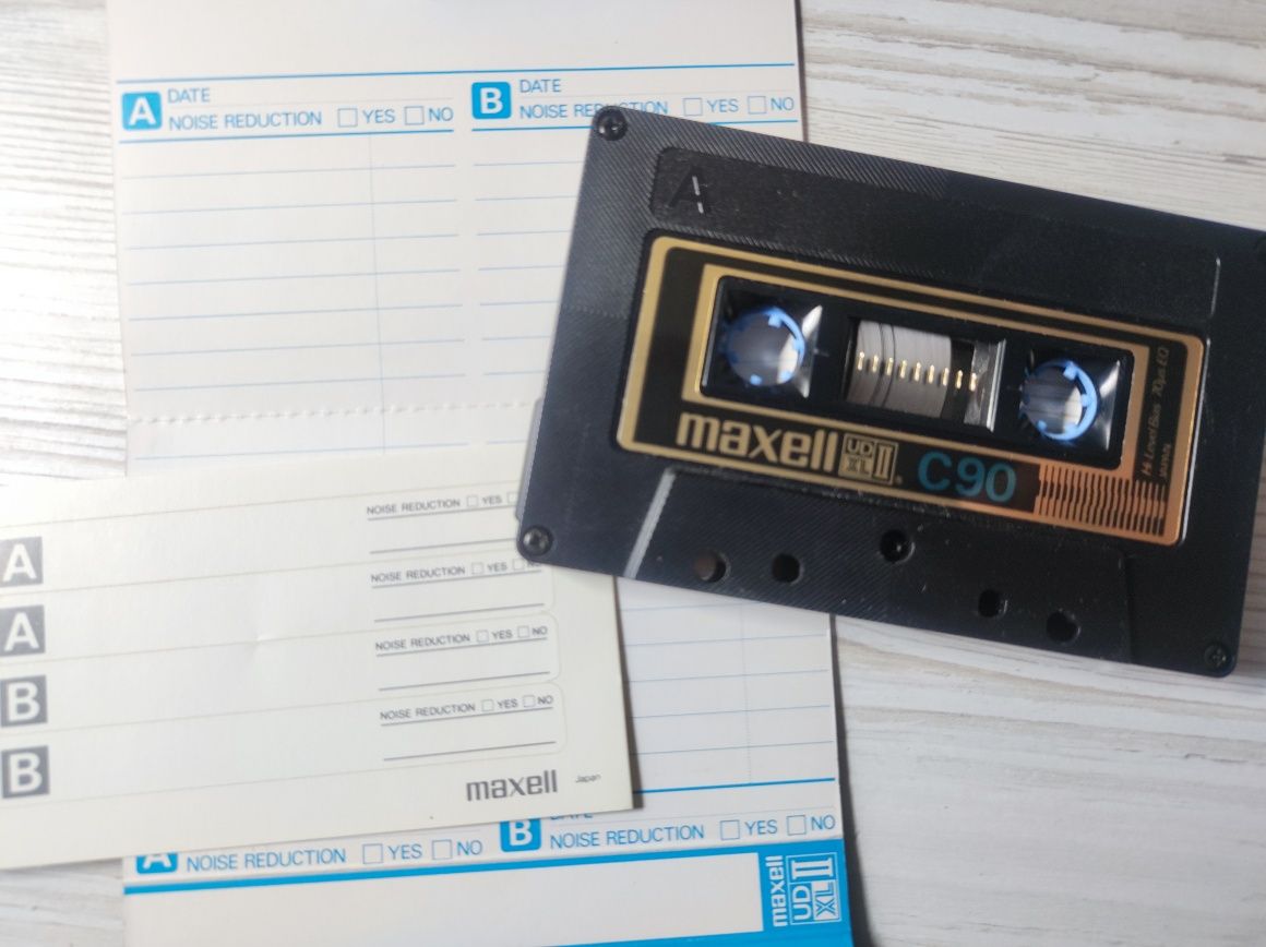 Аудіокасети Maxell XL 2, XL 2 -S, UD -XL 2 C