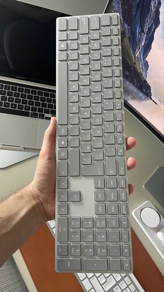 Klawiatura MICROSOFT Surface Keyboard Szary