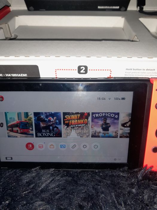 Nintendo switch z grami