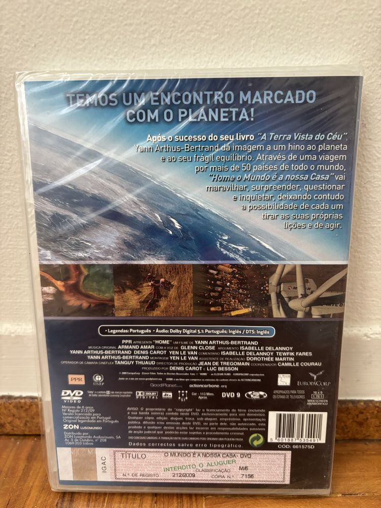 DVDs selados NOVOS