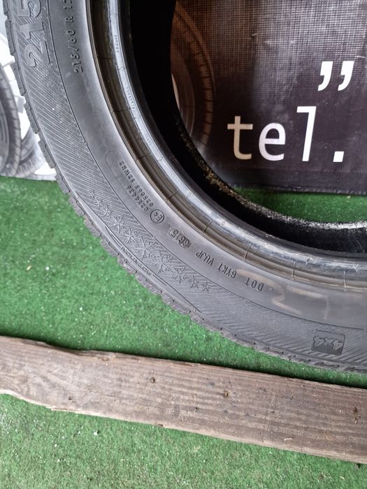 215/60/17 Opony zimowe Barum ładny Komplet 7.5mm