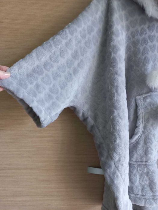 Теплий жіночий одяг для дому пончо, кофта f&f р. s-l оверсайз