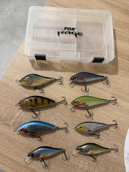 Zestaw Jerkow Salmo, Rapala, Westin, Dorado + pudelko