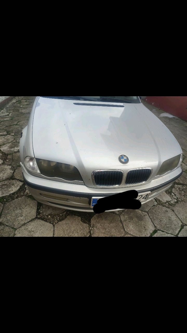 Maska, zderzak, błotnik, BMW e46, seria 3, drzwi,  pas