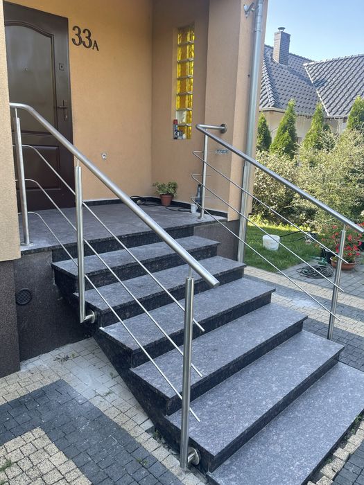 Balustrady ze stali nierdzewnej