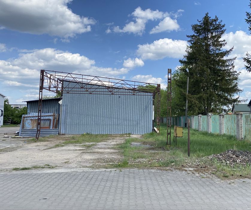Wynajme wiatę magazynowa Łuków Łapiguz
