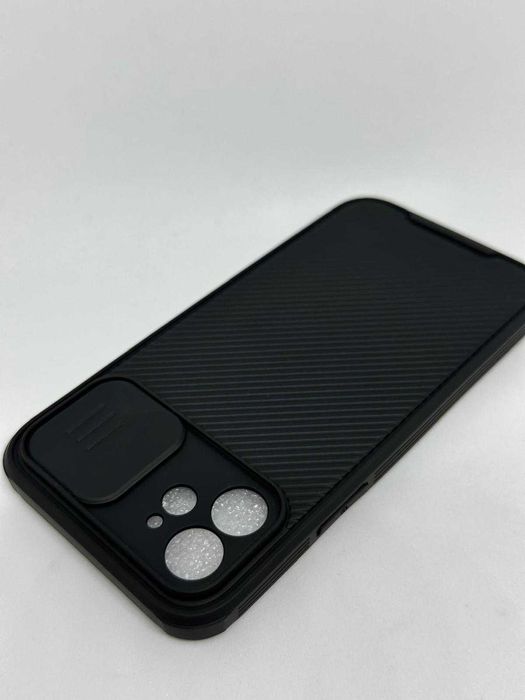 Iphone 12 Etui Case Ochronny Obudowa Czarna kod 1090