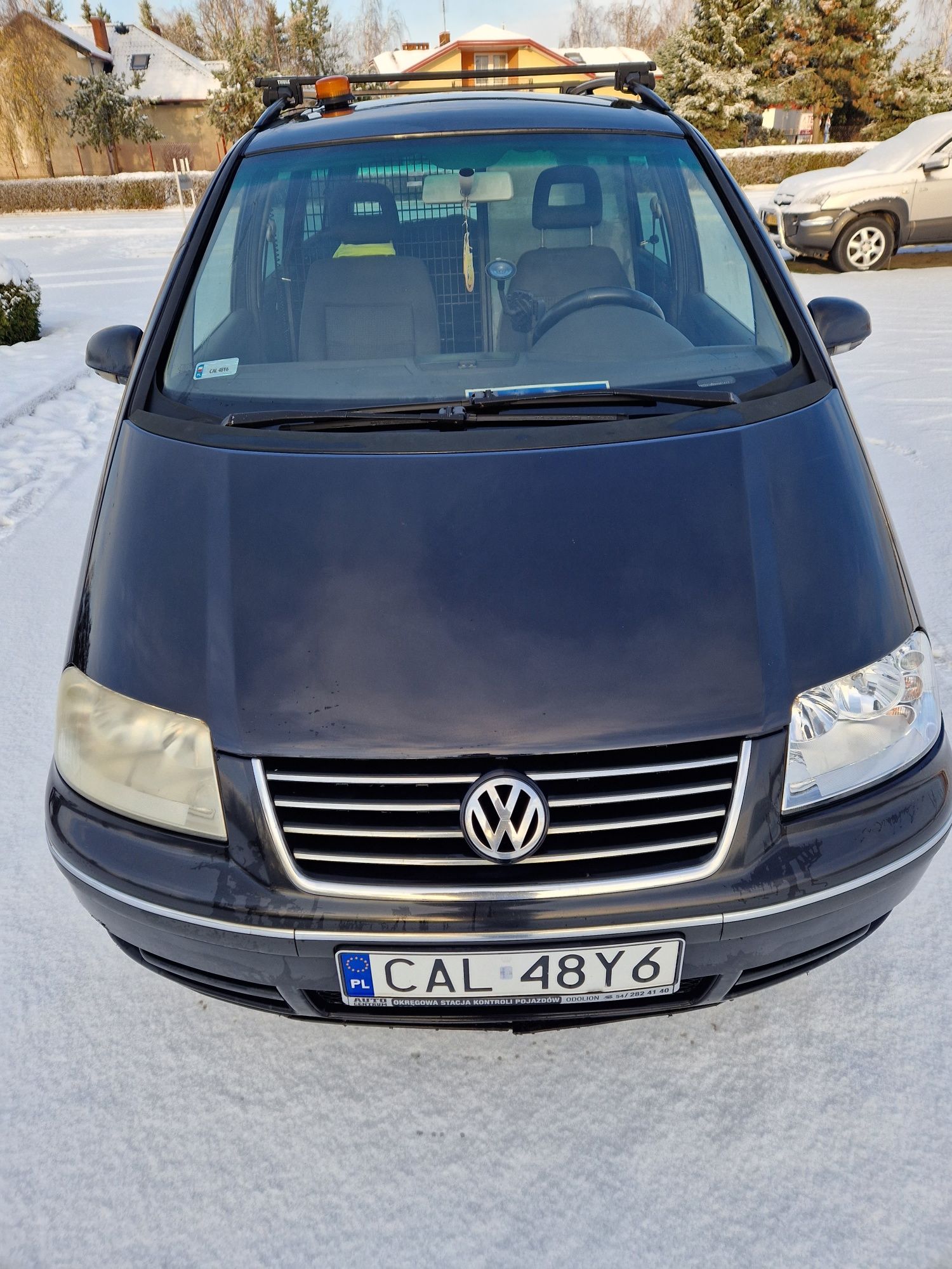 Volkswagen Sharan 1.9 tdi. ciezarowy .Vat 1 w dowodzie . 2-osobowy. FV