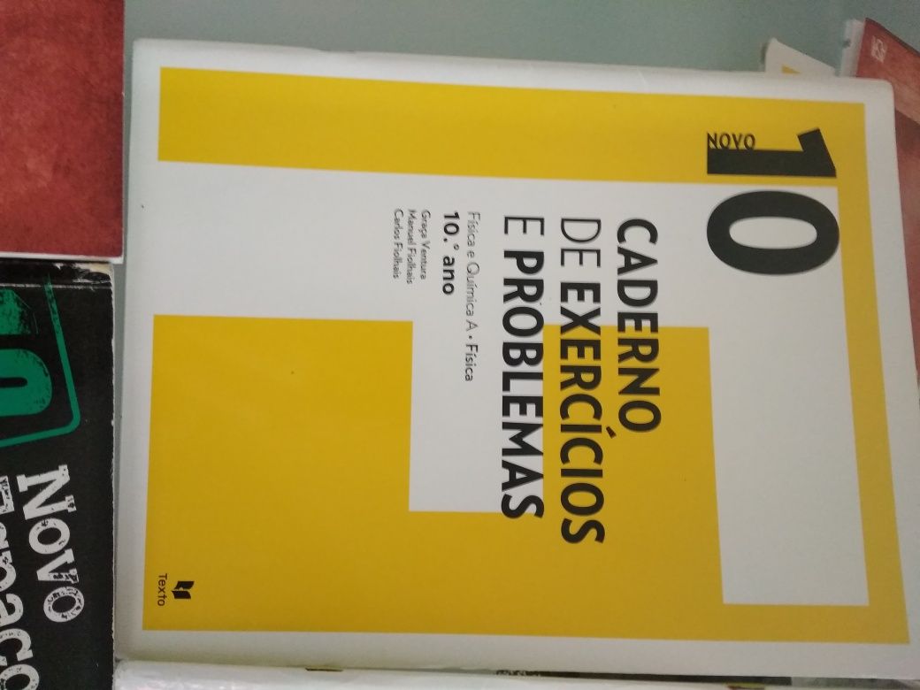 Cadernos de atividades 10 ano várias disciplinas