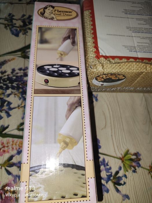 Блинница, млинниця Bestron нова