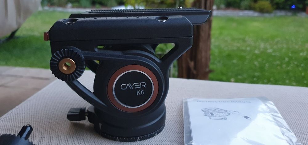 Głowica statywu do kamery wideo Cayer K6