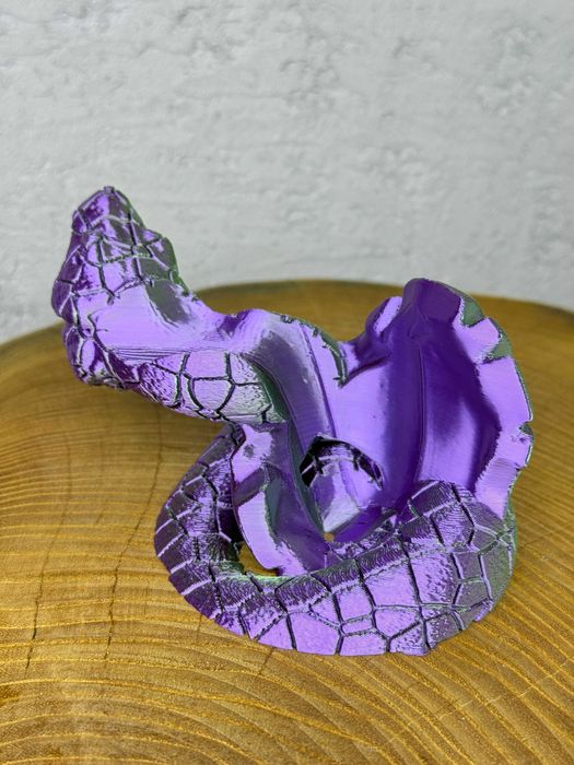 Podstawka, stojak, na Pada do PS5 – Druk 3D, czaszka-wąż, gadżet