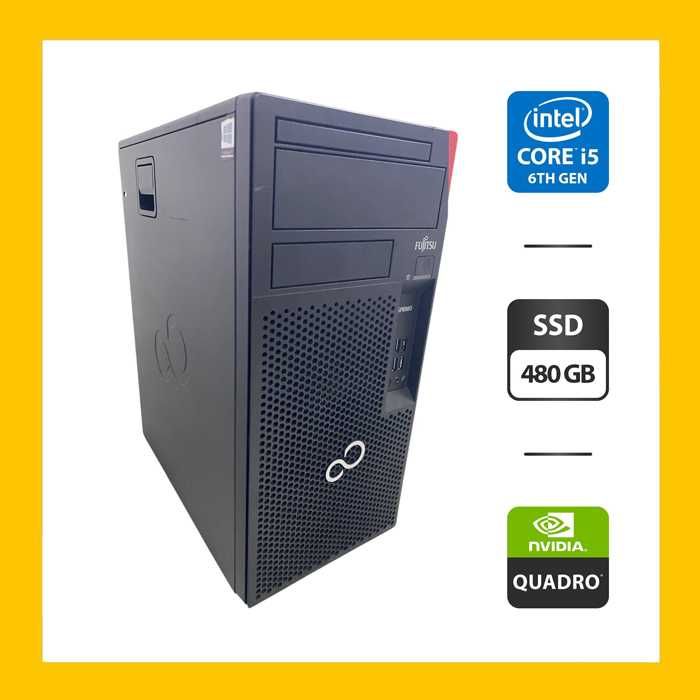 Комп'ютер Fujitsu P557 E85/Core i5-6500/16GB DDR4/480GB SSD/M2000