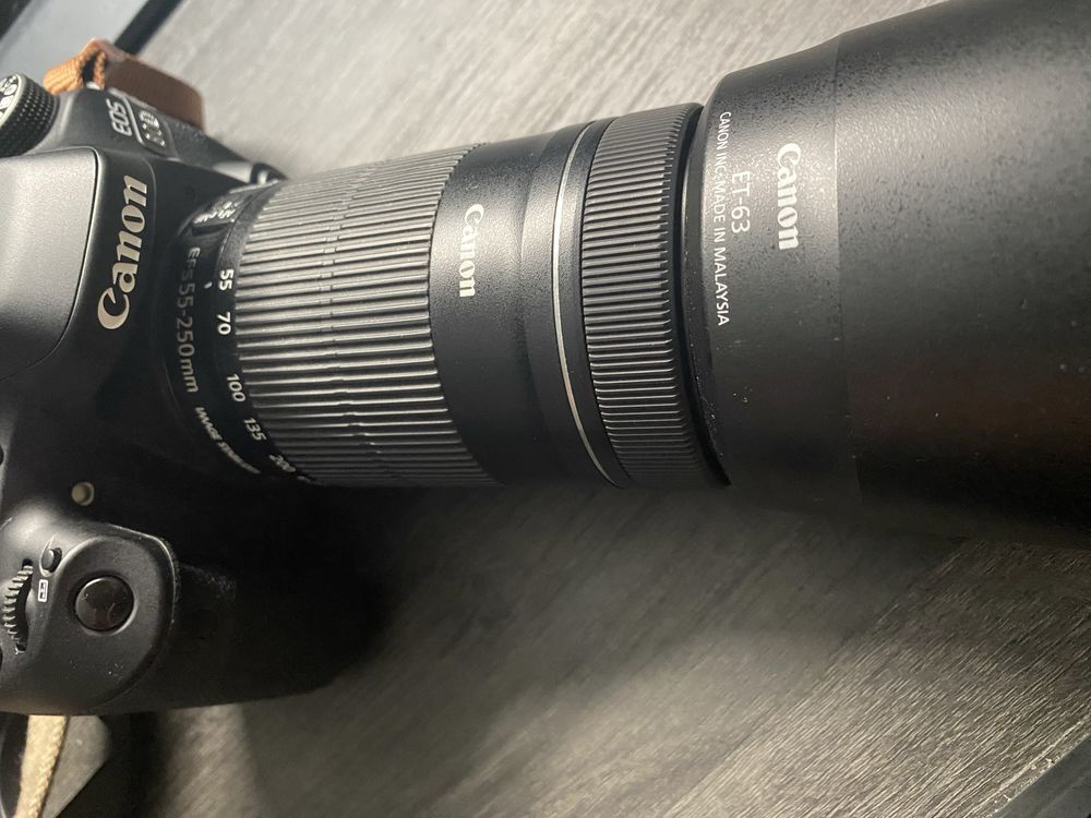 Canon 80D + muito material