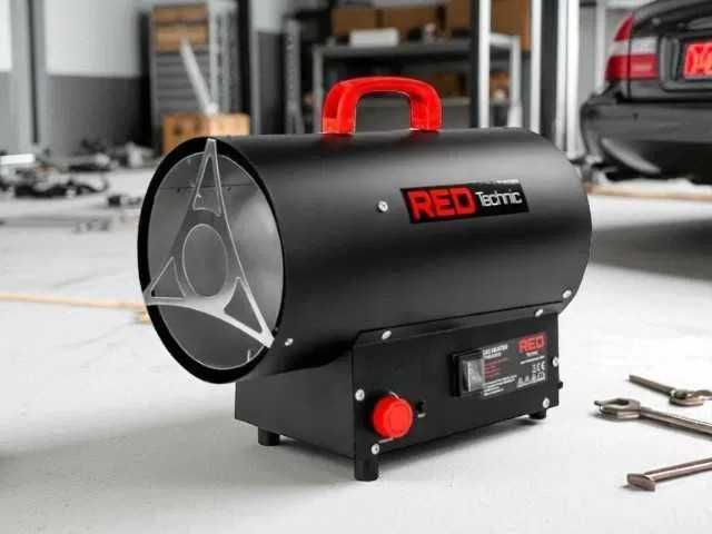 Газовий обігрівач гармата Red Technic 15кВт газовая пушка обогреватель