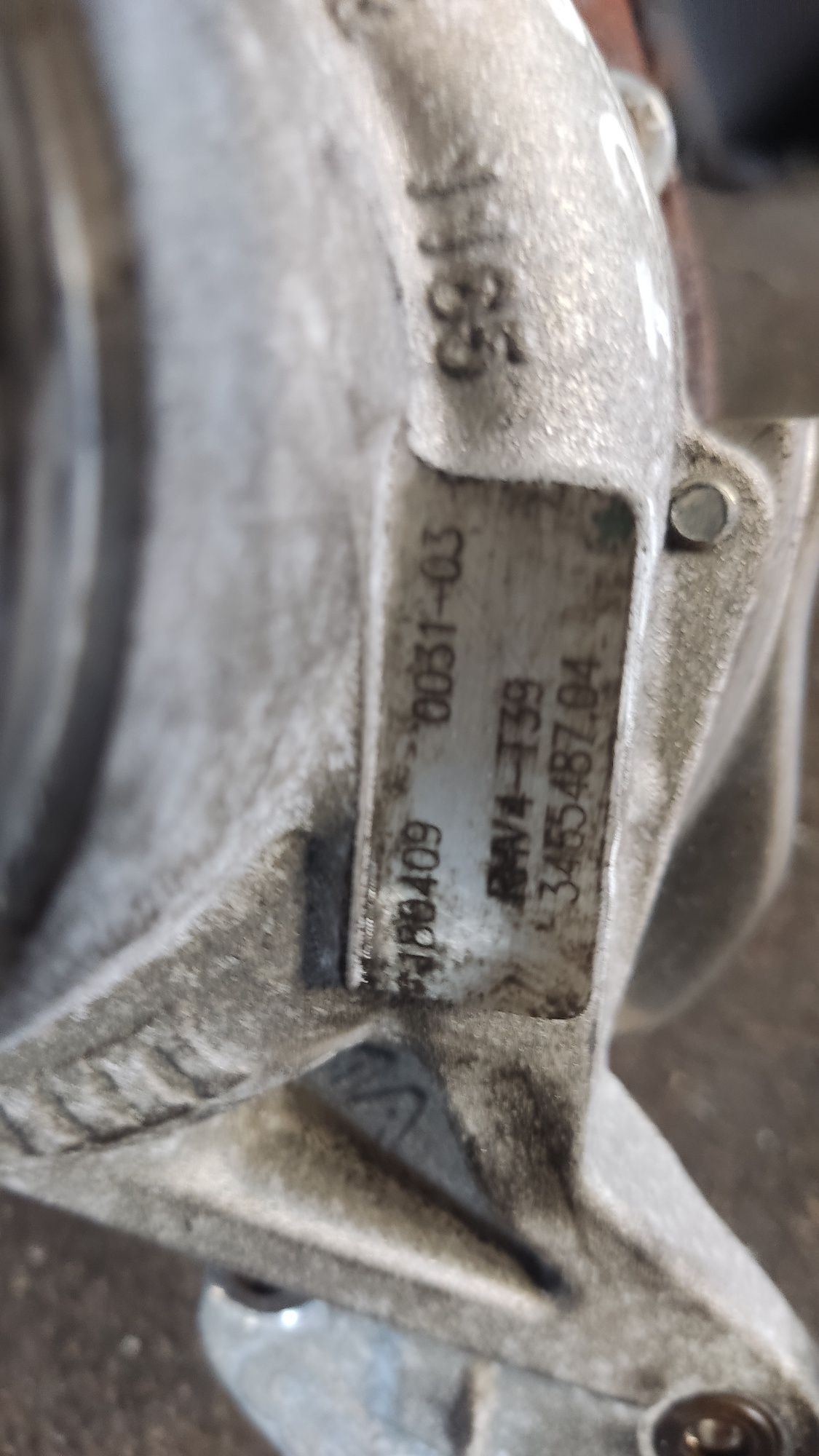 Turbina turbosprężarka toyota Avensis t29 1.6d d4d