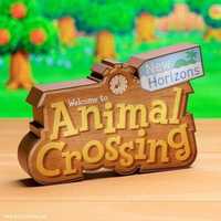 Świecące logo Animal Crossing New Horizons Nintendo