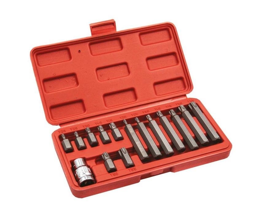Zestaw 15 częściowy bitów TORX
