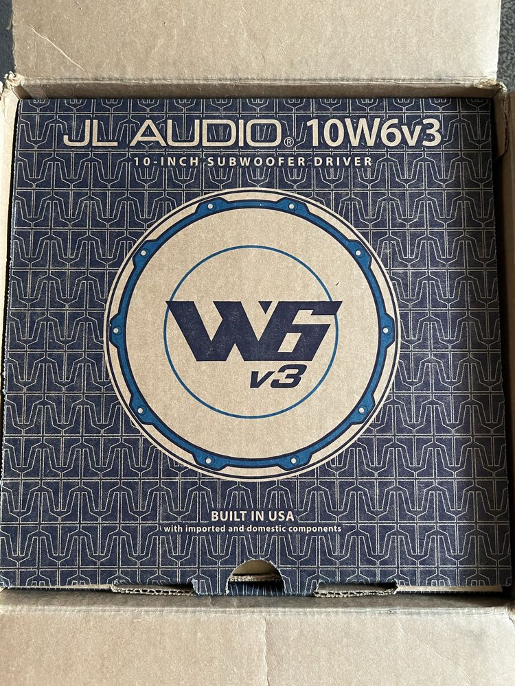 Subwoofer JL AUDIO 10W6V3 D4