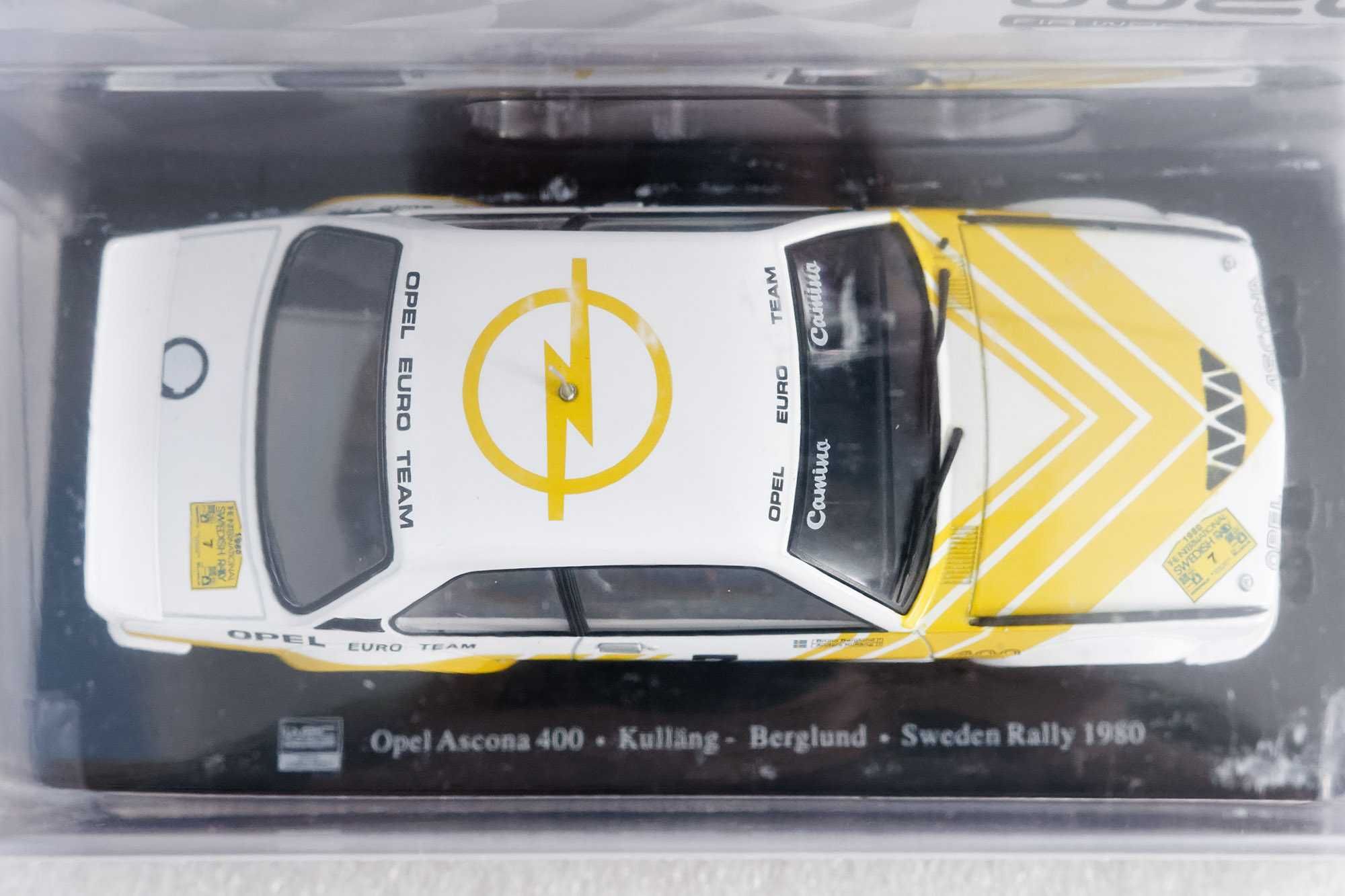 OPEL ASCONA 400 1:24 Hachette WRC 1980 Anders Kullang