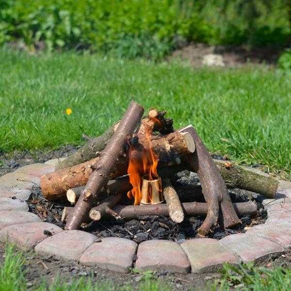 Eko-Ognisko Rozpałka WOODSON Ekologiczna Bezpieczna Zdrowa Camping