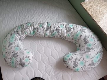 Poduszka dla kobiet w ciąży i karmiących, rogal do spania