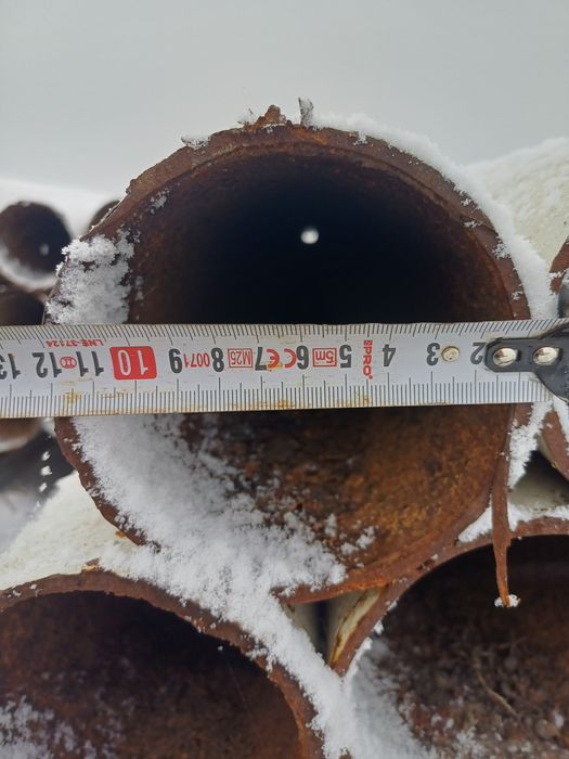 Rura rurka słup wygrodzenia dla bydła przegroda hala wiata konstrukcja