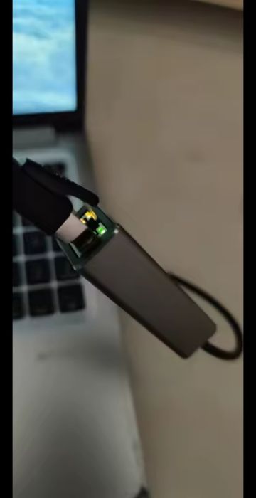 Адаптер USB3.0 USB to Ethernet RJ45 1000 Mb (сетевая карта USB)