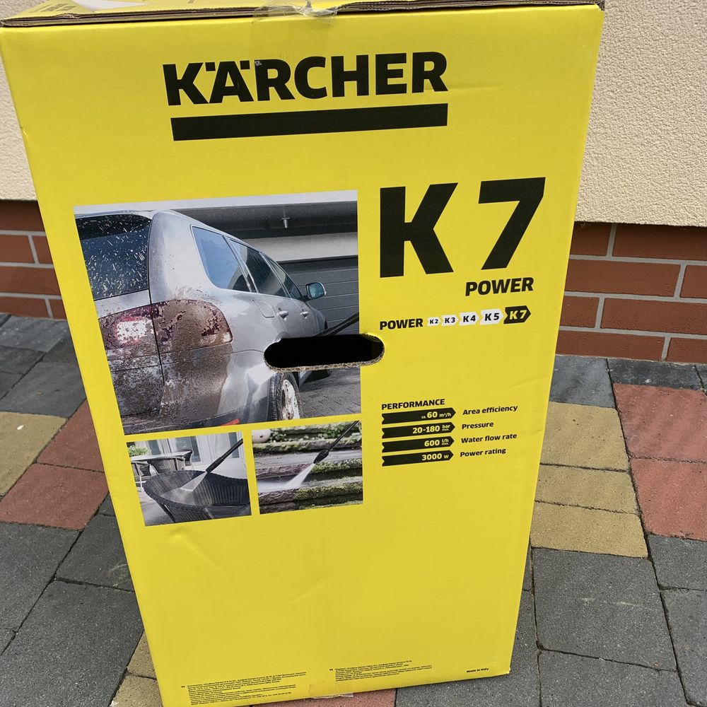 Karcher k7 power 1.317-150.0 лве насадки 180 бар мойка автомойка