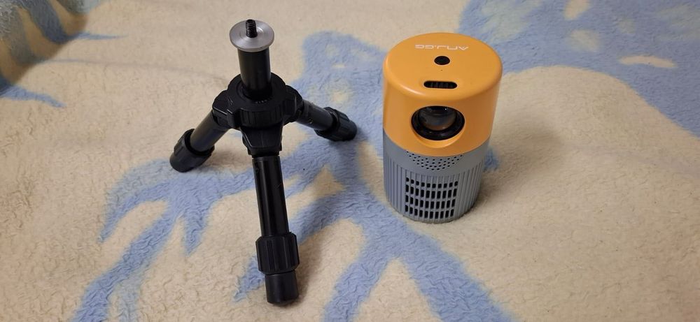 Mini projetor 3000 luméns, 1080p portatil