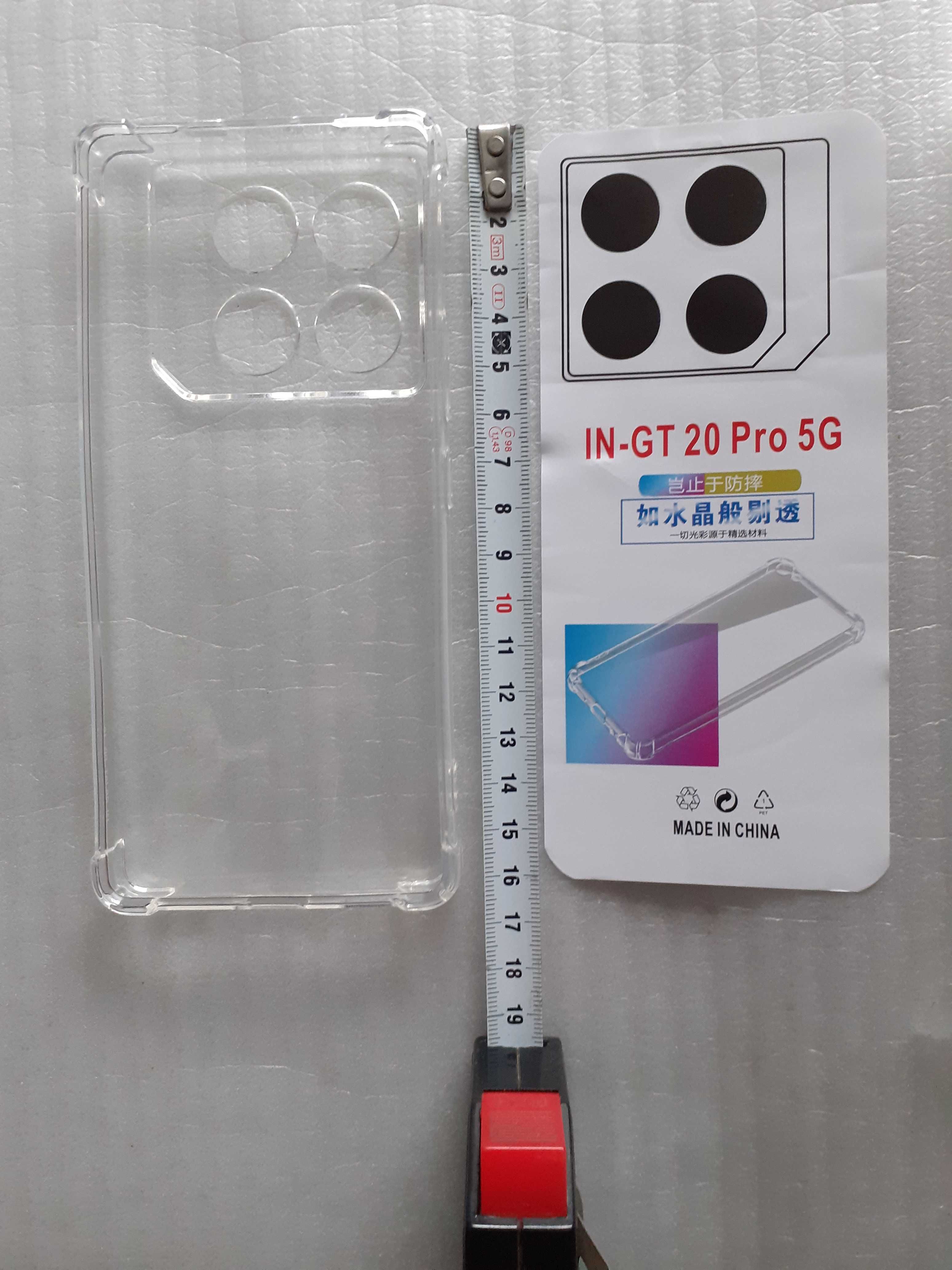 Захисний чохол смартфон Infinix GT 20 Pro, термопласт поліуретан (TPU)