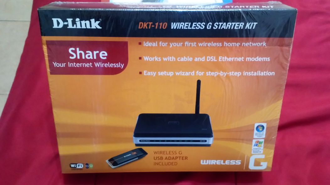 Router Wi-Fi D-Link - dois modelos - originais - novo