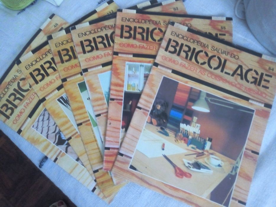 Conj. 6 Revistas Bricolage