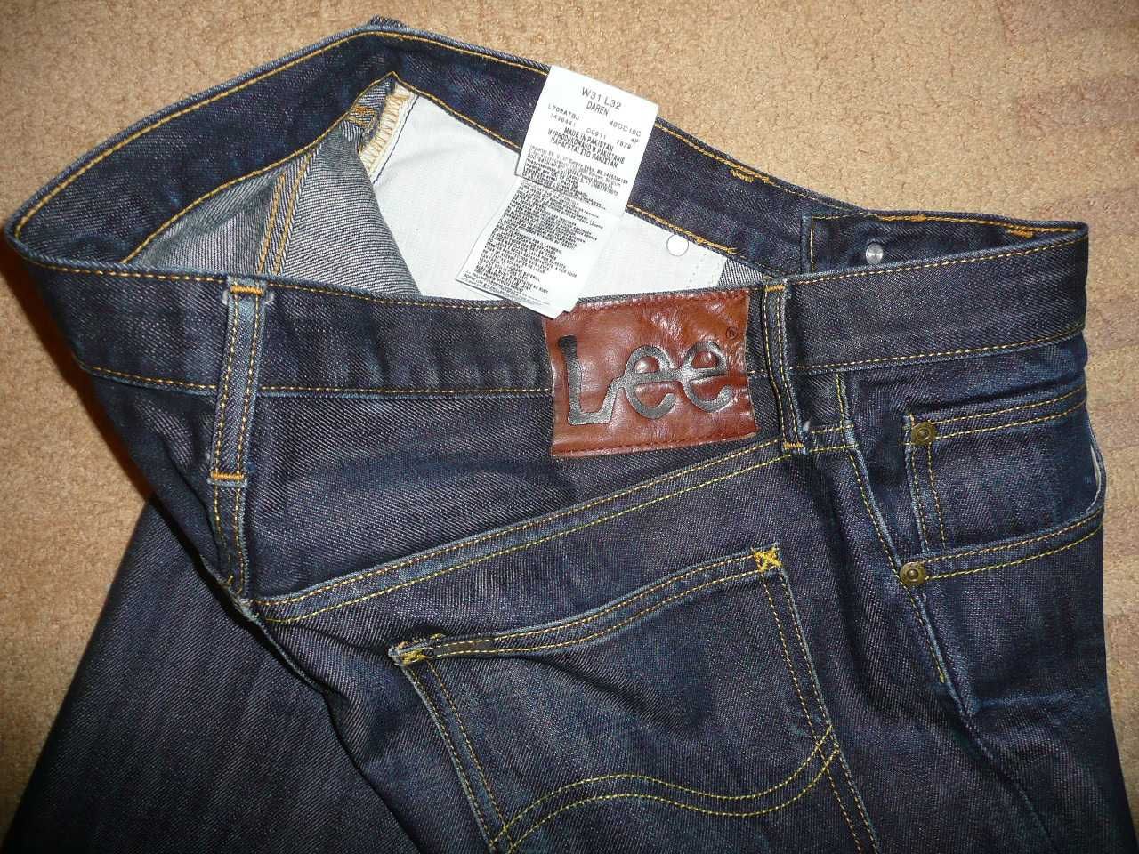 Spodnie dżinsy LEE W31/L32=43/107cm jeansy