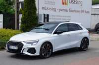 Audi S3 salon Polska 5lat gwar. panorama kamery360 matrix bang olufsen VAT23%