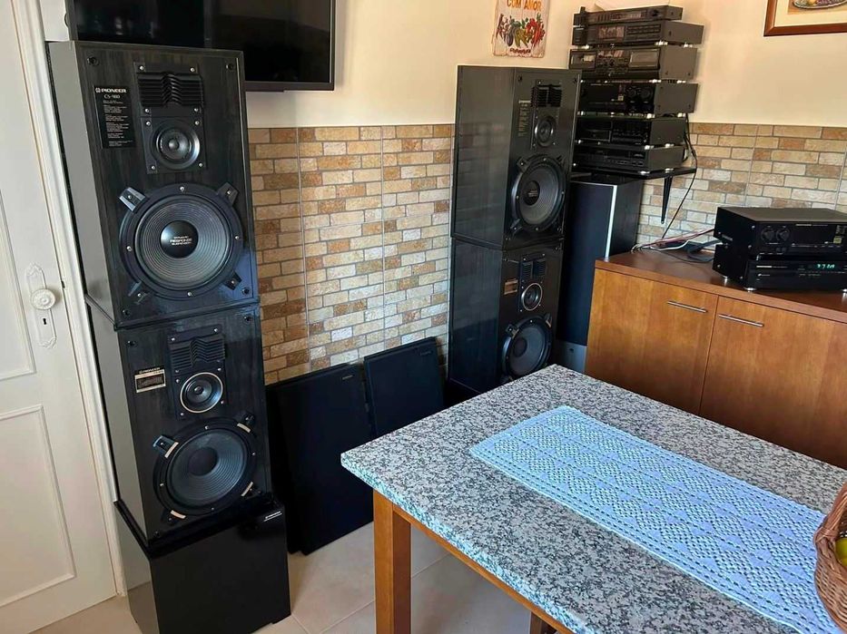 Colunas Pioneer CS torres 600w