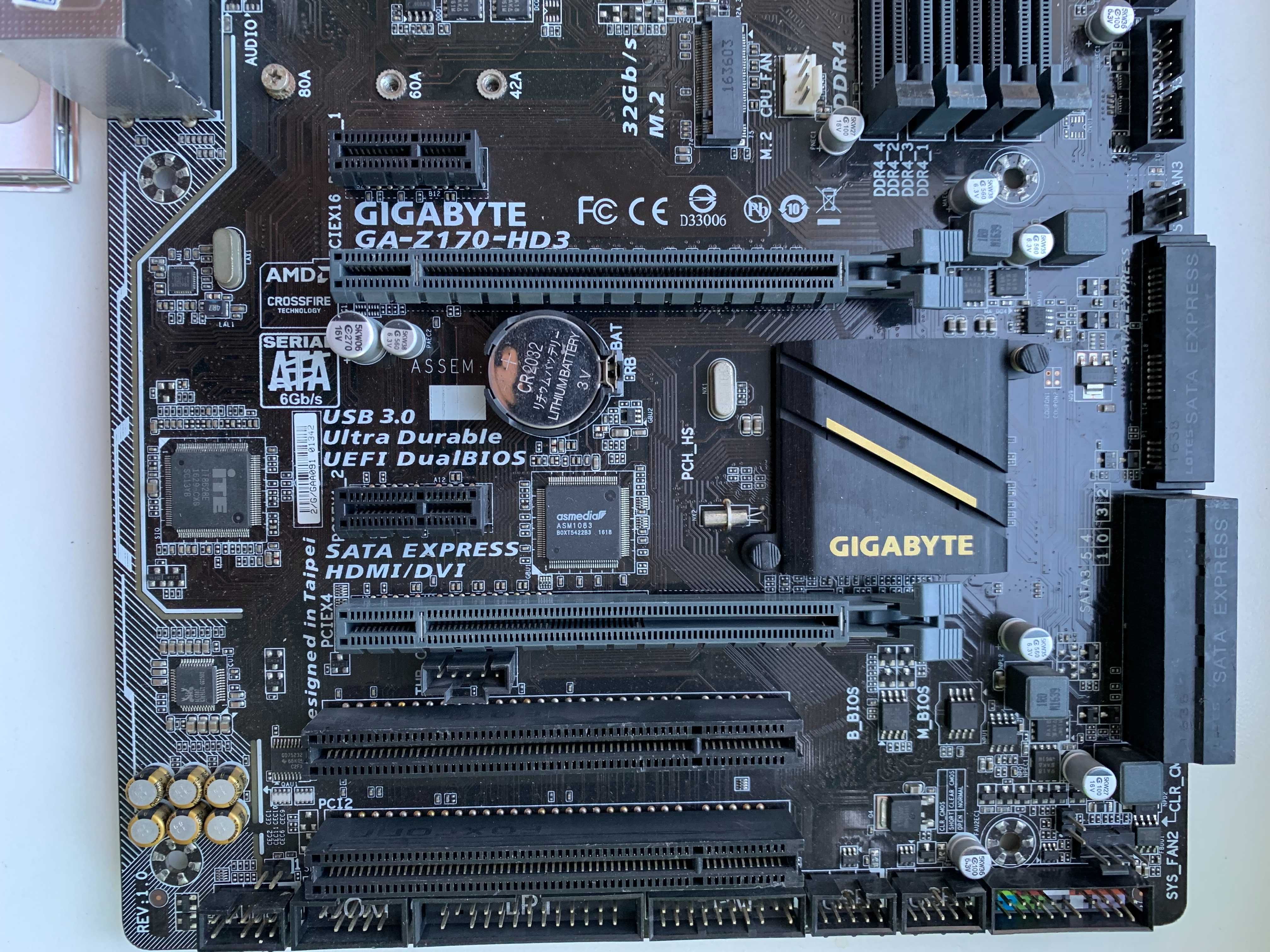 Материнская плата Asus Z170-P D3 (s1151, Intel Z170, PCI-Ex16)