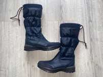 Śniegowce buty zimowe damskie Tommy Hilfiger 39 czarno granatowe