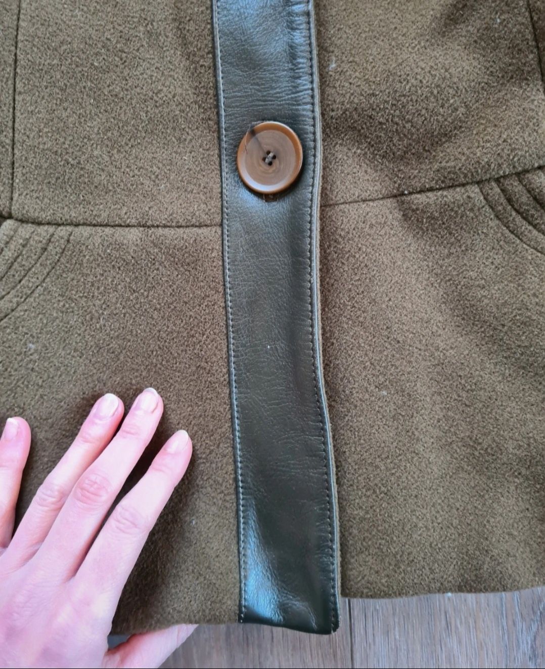 Mackage kurtka wełniana Kaszmir S skóra